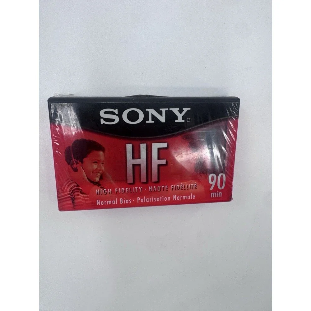 Sony HF 90 High Fidelity Normal Bias Cassette - 90 min New Old Stock
